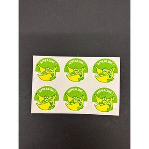 Vintage Trend Enterprises Appealing Banana Scratch Sniff Stickers Sheet of 6